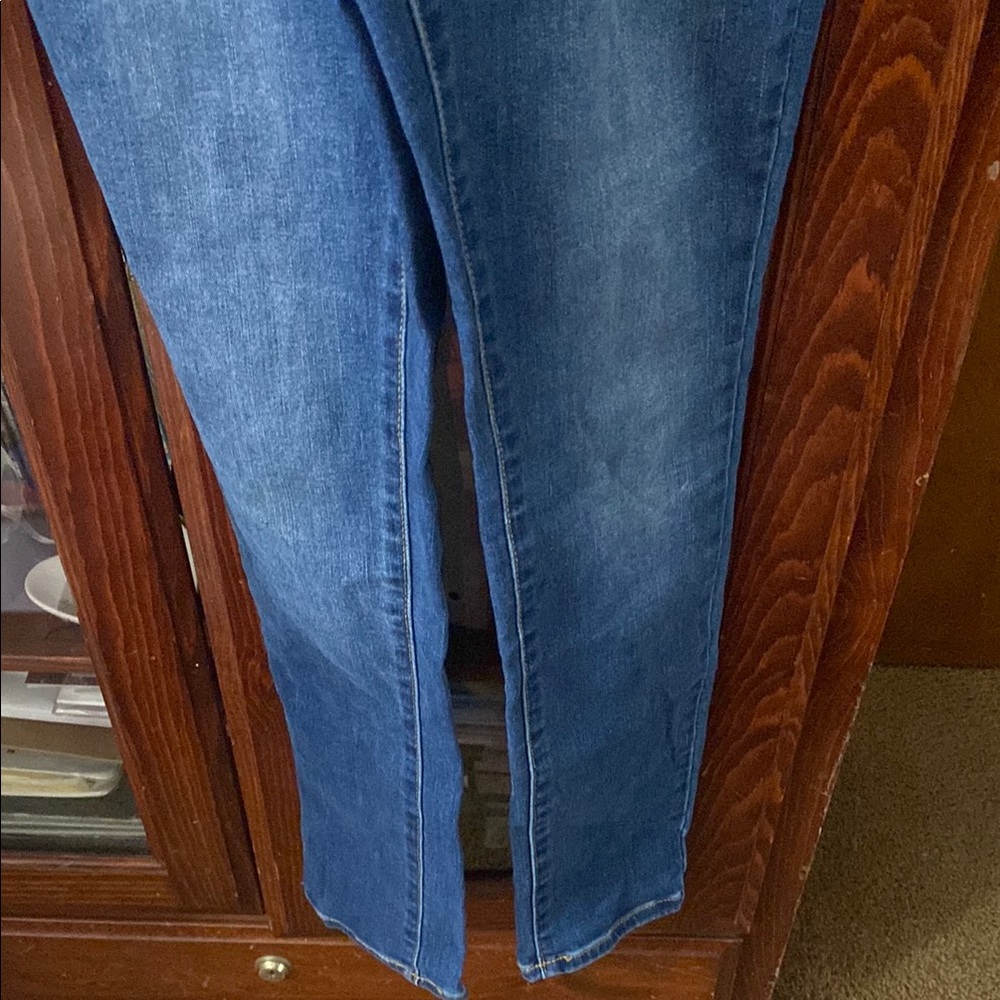Cat & Jack Girl’s Blue Denim Overalls Size 10/12 - Picture 5 of 15